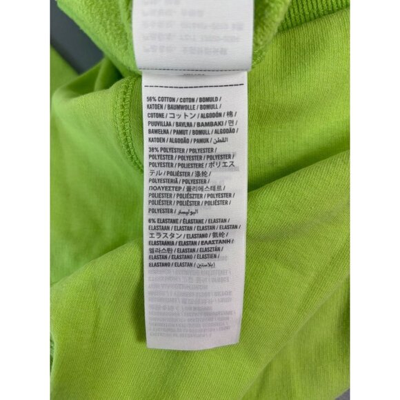 Abercrombie and Fitch women's small green Y2K wide‎ leg low rise sweatpants - Picture 9 of 9